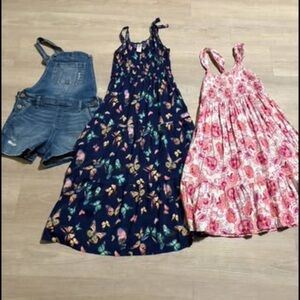 Girls size 10-12 dresses, shorts, jeans, t-shirts and tank
